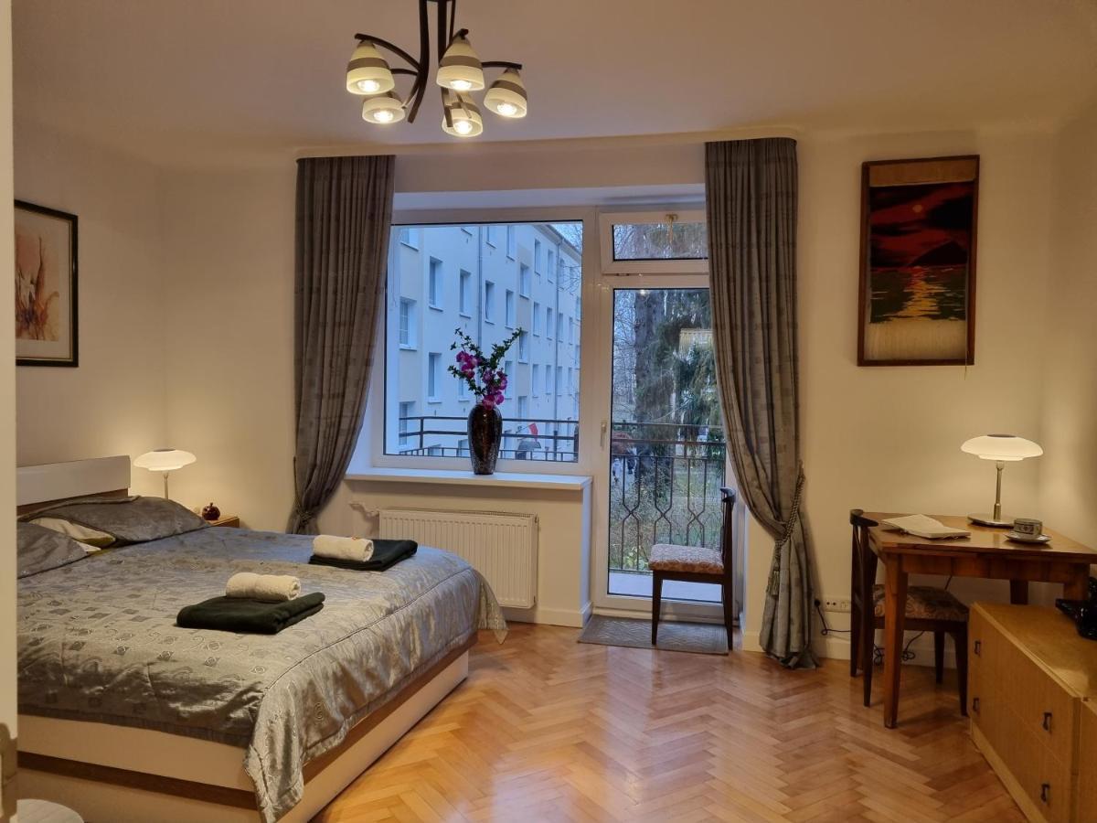 Апартаменты W Kolorze Miety Варшава Экстерьер фото